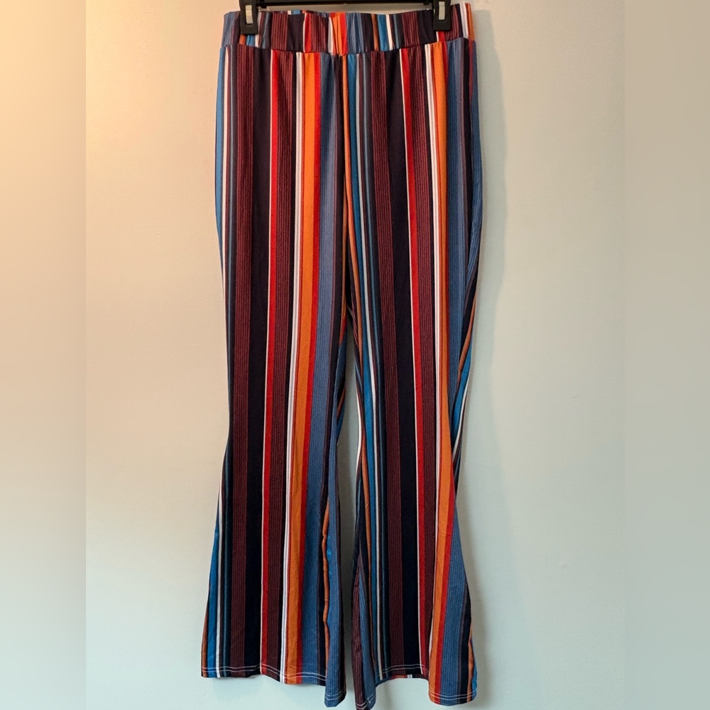 Colorful Firefly Finds Striped Pants